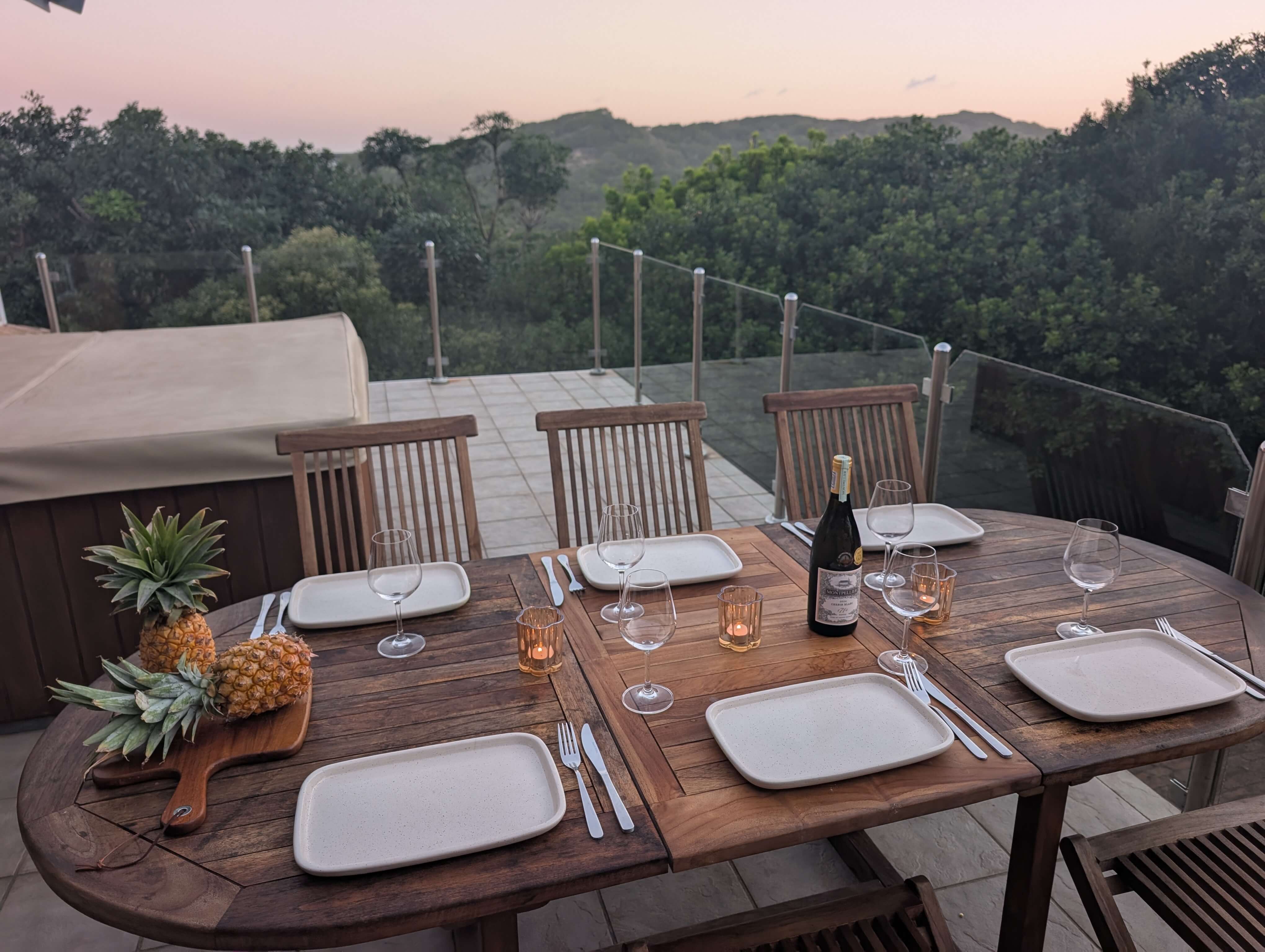 Butterfly Guest House balcony